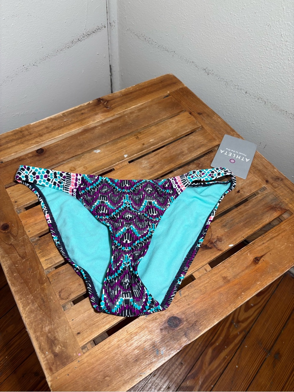 Athleta Cheeky Bikini Bottoms NWT